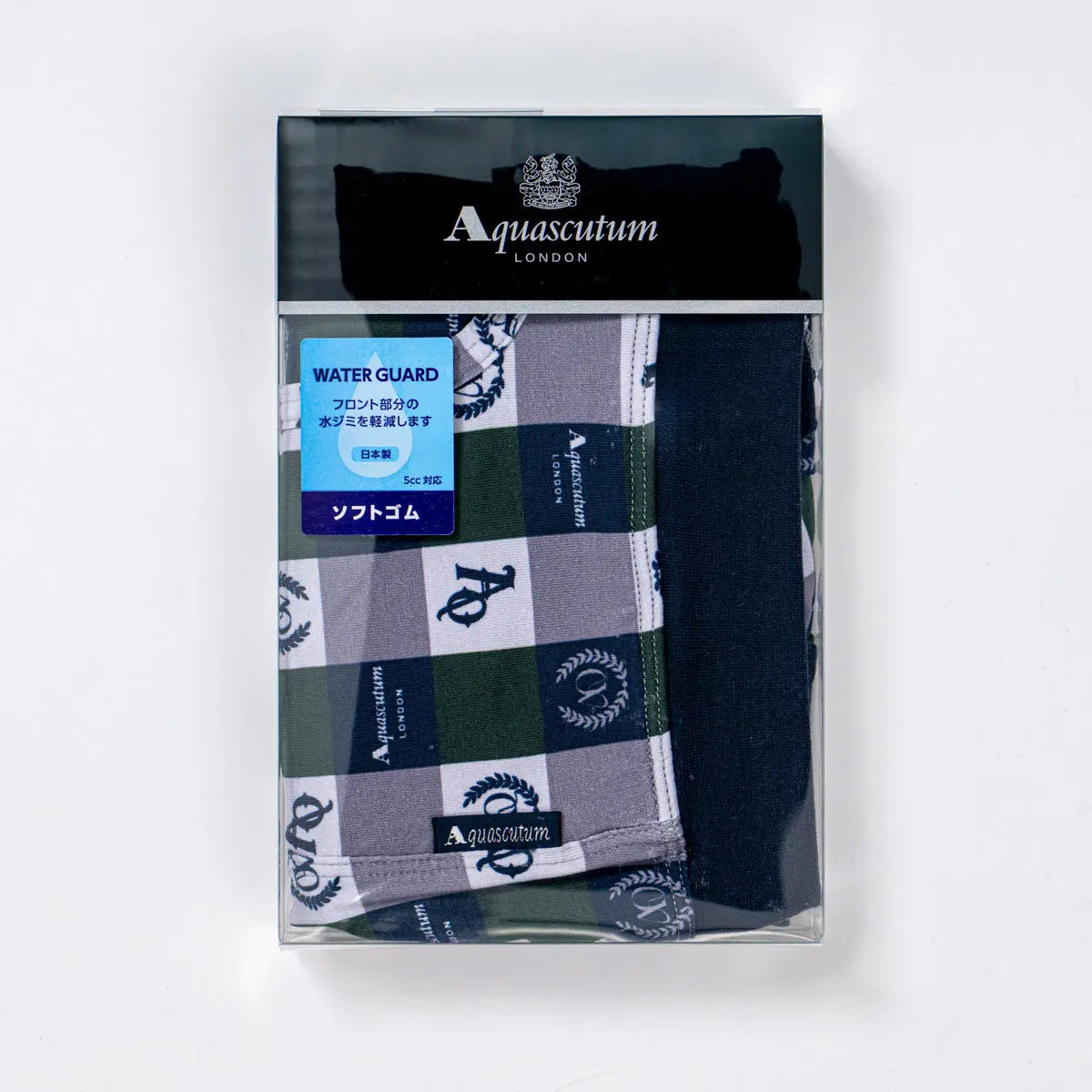 Aquascutum アクアスキュータム ボクサー 25FW ウォーターガード スパンゴム ギンガム - パンツ  RENOWNINX ONLINE SHOP