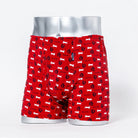 Aquascutum アクアスキュータム ボクサー 25FW 2本ゴム ランニングドッグ - パンツ Red / LL RENOWNINX ONLINE SHOP