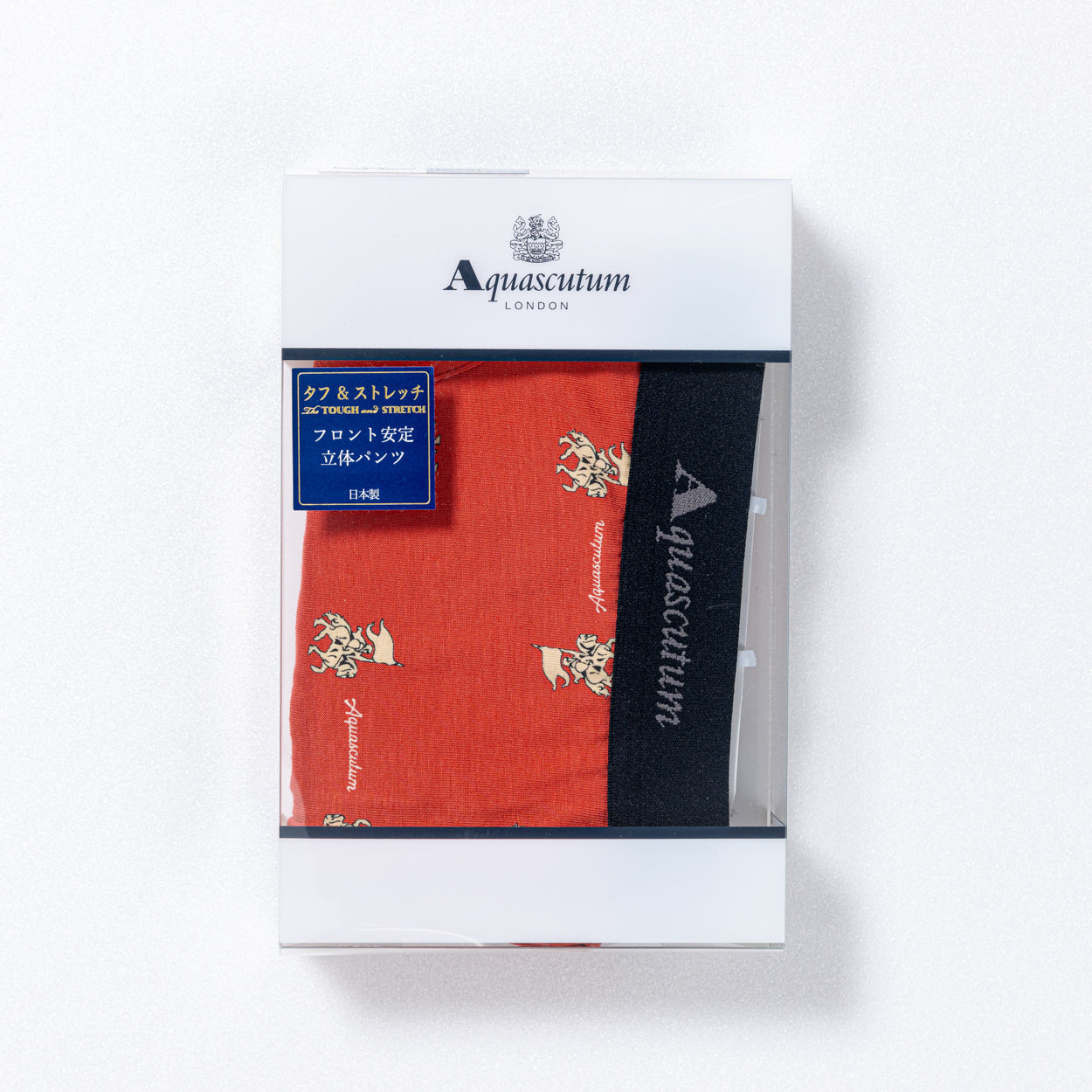 Aquascutum アクアスキュータム ニューライン ボクサー 25FW 騎馬隊 - パンツ  RENOWNINX ONLINE SHOP