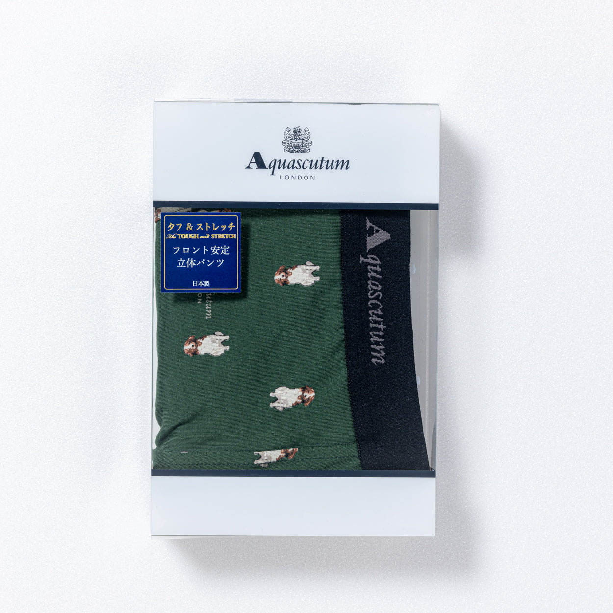 Aquascutum アクアスキュータム ニューライン ボクサー 25FW コーイケルホンディエ - パンツ  RENOWNINX ONLINE SHOP