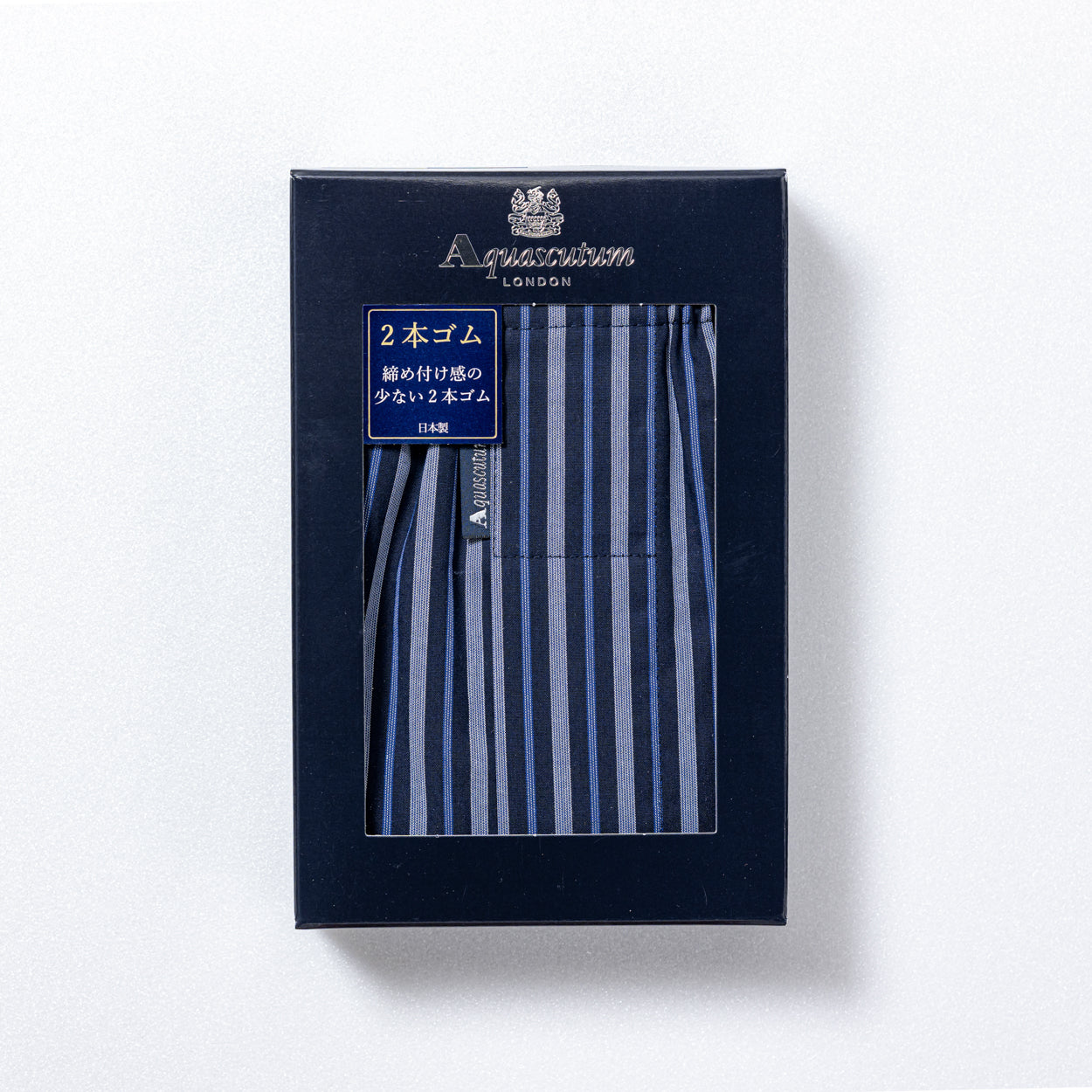 Aquascutum アクアスキュータム トランクス 25FW 2本ゴム ストライプA - パンツ  RENOWNINX ONLINE SHOP