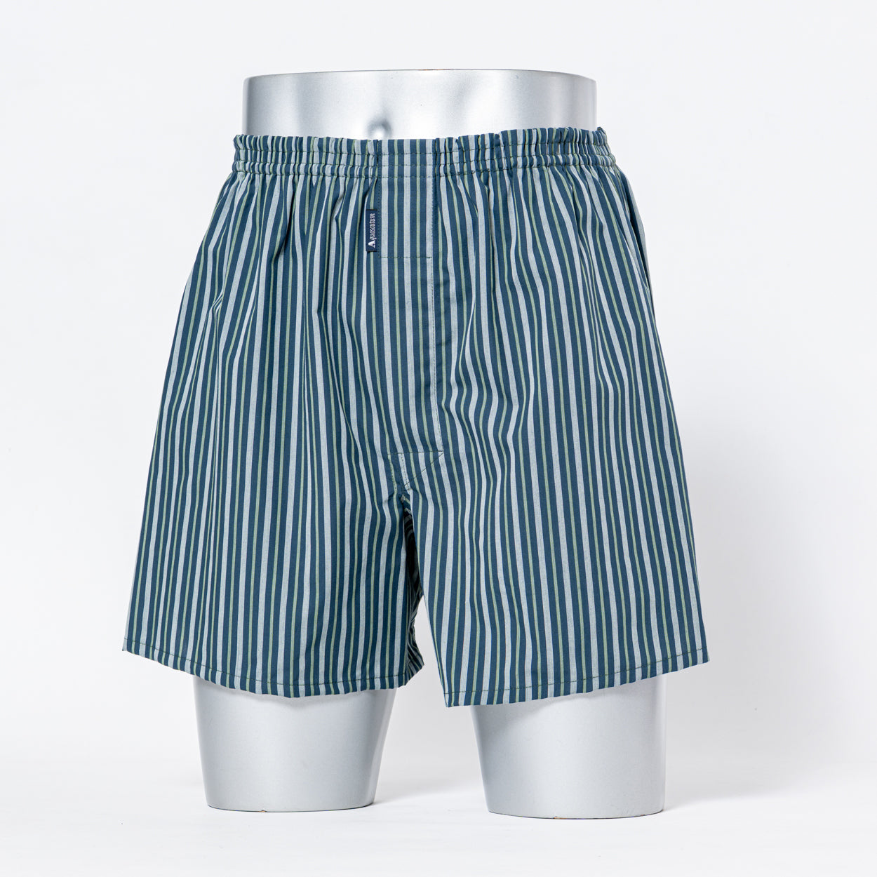Aquascutum アクアスキュータム トランクス 25FW 2本ゴム ストライプA - パンツ Green / LL RENOWNINX ONLINE SHOP
