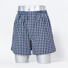 Aquascutum アクアスキュータム トランクス 25FW 2本ゴム チェックA - パンツ Navy / LL RENOWNINX ONLINE SHOP