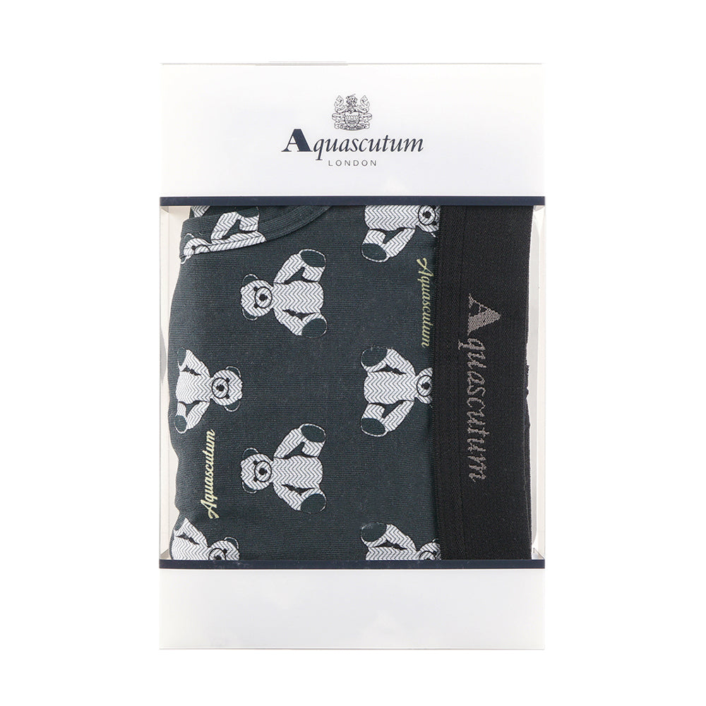 ブタロース 英国製 Aquascutum Aquascutum アクアスキュータム ニューライン ボクサー 25S ベア