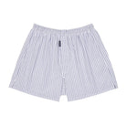 Aquascutum アクアスキュータム トランクス 25Sサッカーストライプ 裏打ちゴム - パンツ Green / L RENOWNINX ONLINE SHOP