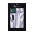 Aquascutum アクアスキュータム トランクス 25Sサッカーストライプ 裏打ちゴム - パンツ  RENOWNINX ONLINE SHOP