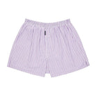 Aquascutum アクアスキュータム トランクス 25Sサッカーストライプ 裏打ちゴム - パンツ Red / L RENOWNINX ONLINE SHOP
