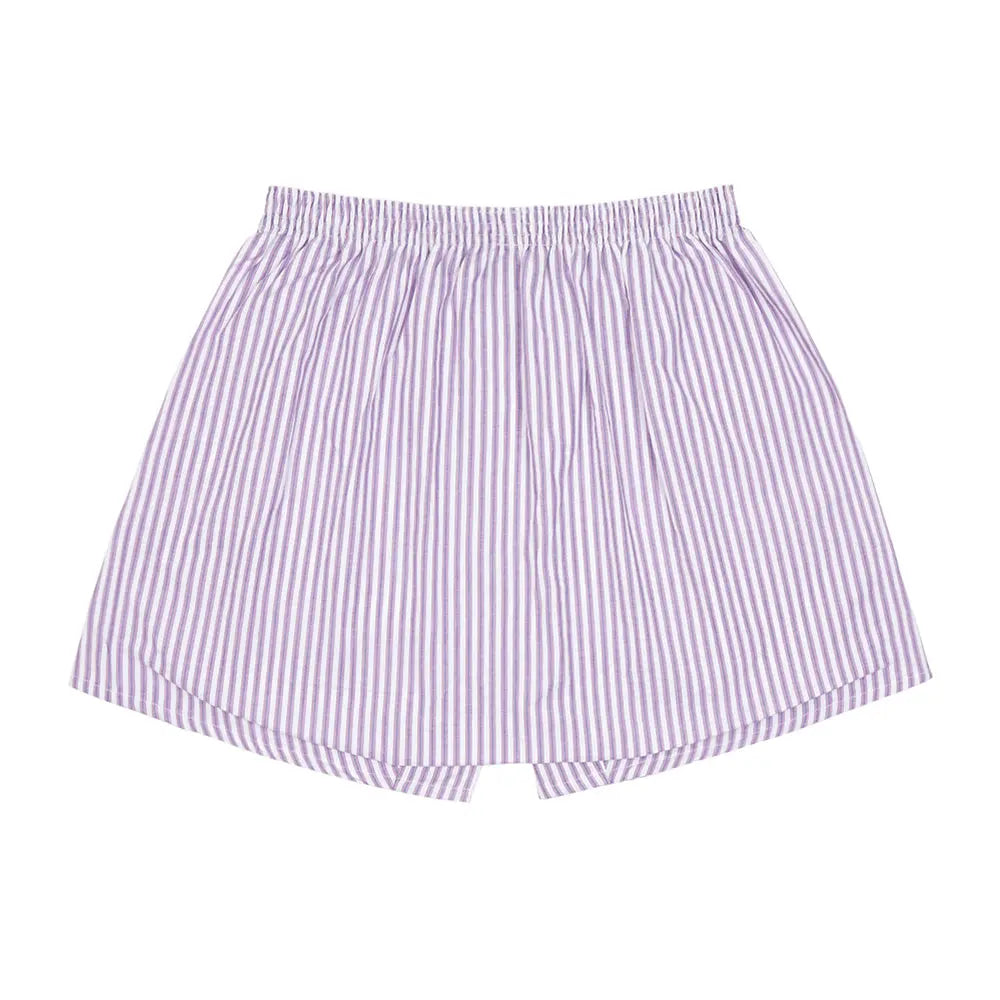 Aquascutum アクアスキュータム トランクス 25Sサッカーストライプ 裏打ちゴム - パンツ  RENOWNINX ONLINE SHOP