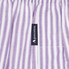 Aquascutum アクアスキュータム トランクス 25Sサッカーストライプ 裏打ちゴム - パンツ  RENOWNINX ONLINE SHOP
