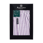 Aquascutum アクアスキュータム トランクス 25Sサッカーストライプ 裏打ちゴム - パンツ  RENOWNINX ONLINE SHOP
