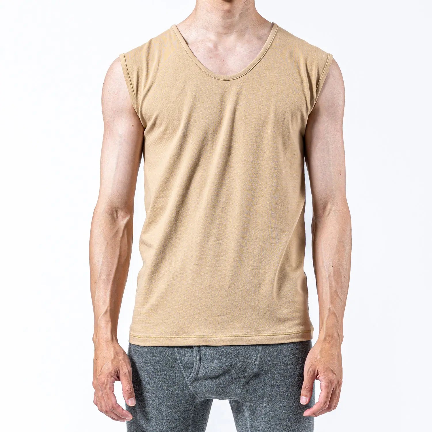 Aquascutum アクアスキュータム 和紙 U首スリーブレスシャツ - トップス  RENOWNINX ONLINE SHOP