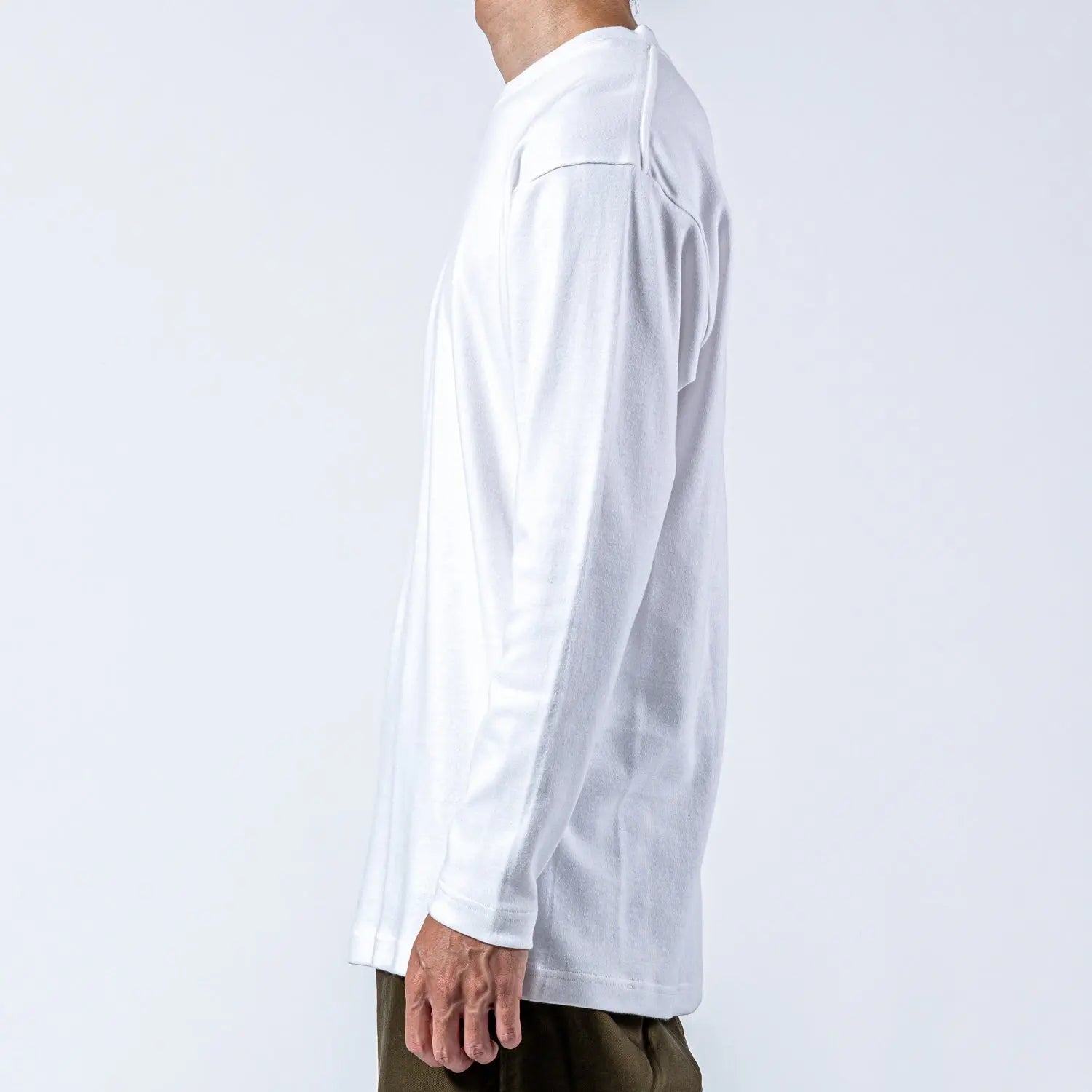 木村メリヤス工場 長袖丸首T オーガニックコットン - トップス  RENOWNINX ONLINE SHOP