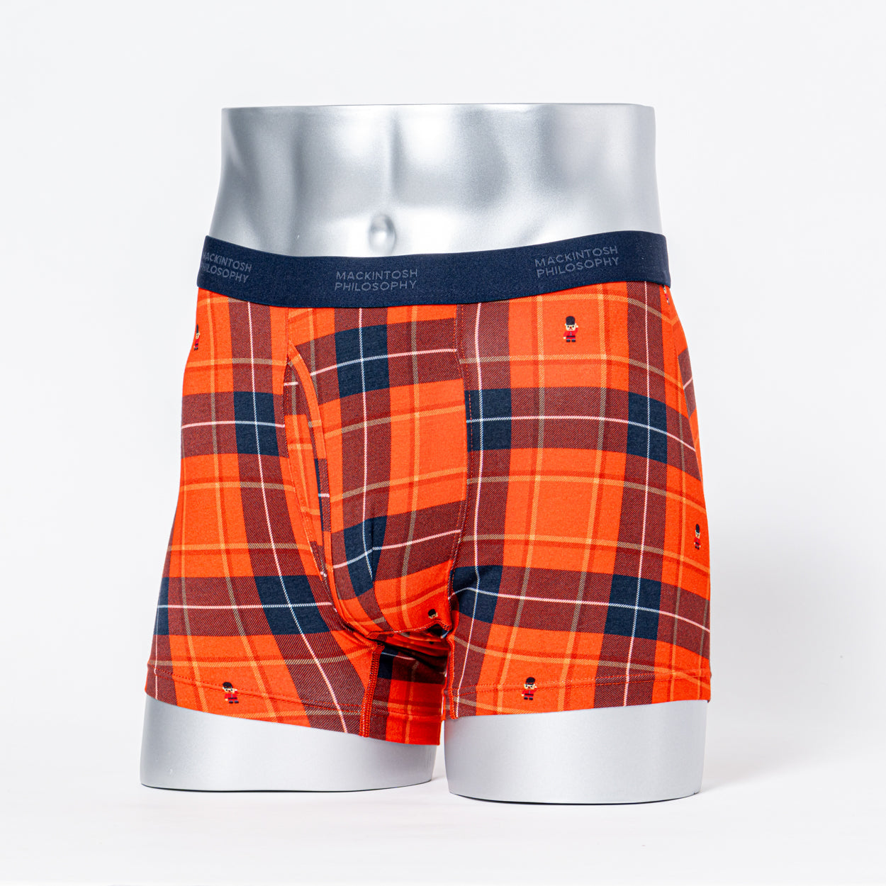 MACKINTOSH PHILOSOPHY マッキントッシュ フィロソフィー ボクサー 25AW チェックバッキンガムベア - パンツ Orange / LL RENOWNINX ONLINE SHOP