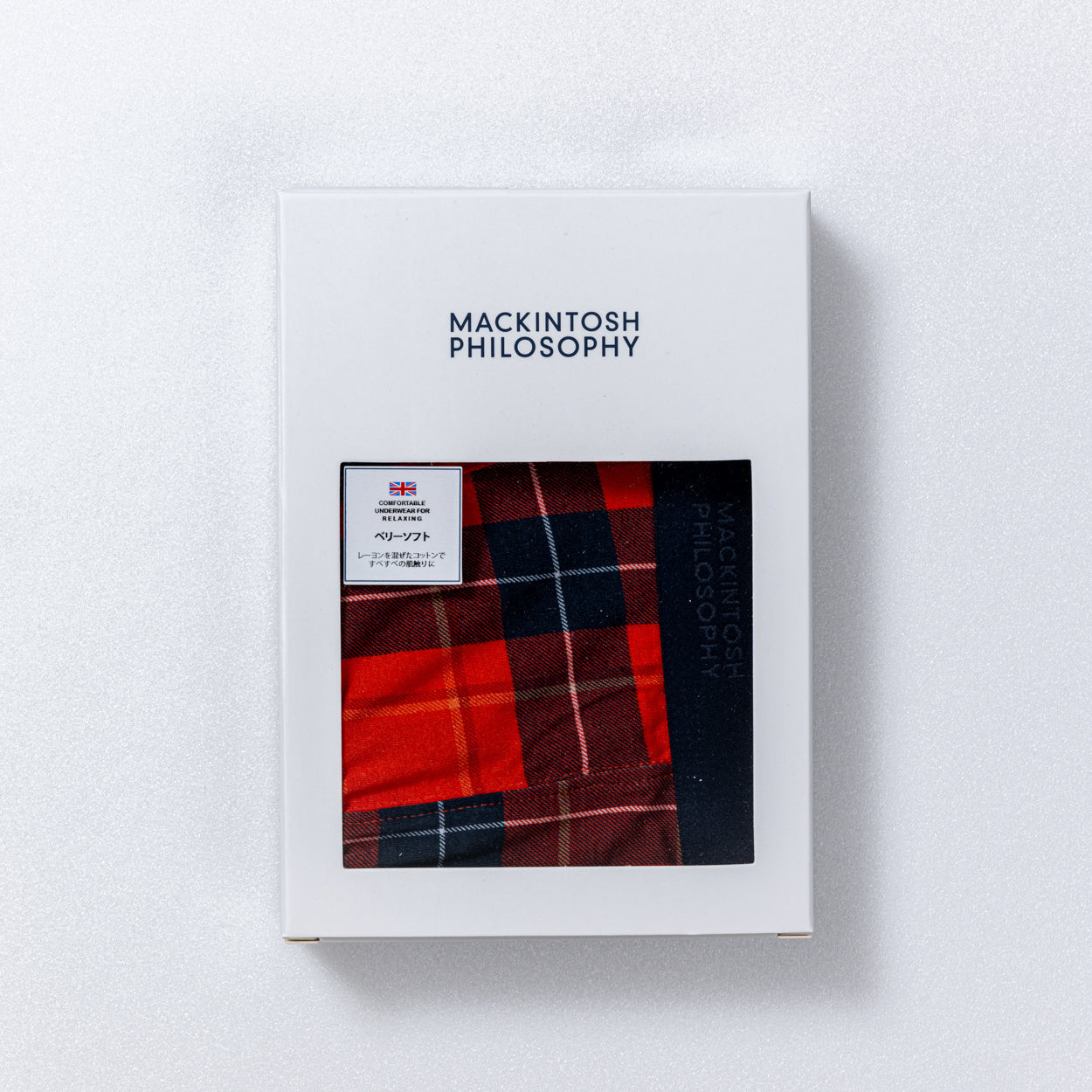 MACKINTOSH PHILOSOPHY マッキントッシュ フィロソフィー ボクサー 25AW チェックバッキンガムベア - パンツ  RENOWNINX ONLINE SHOP