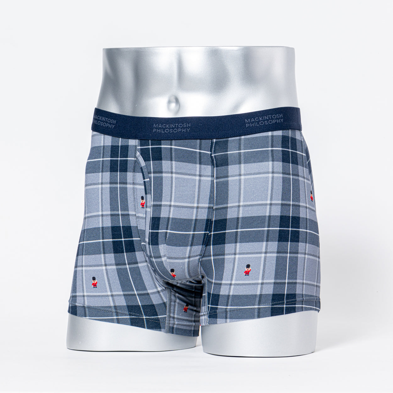 MACKINTOSH PHILOSOPHY マッキントッシュ フィロソフィー ボクサー 25AW チェックバッキンガムベア - パンツ Gray / LL RENOWNINX ONLINE SHOP
