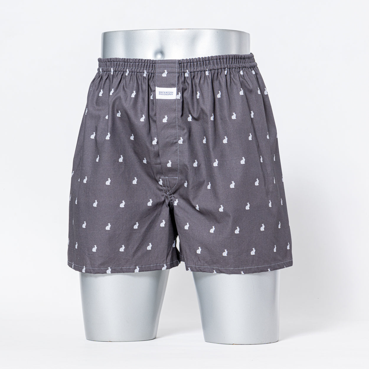 MACKINTOSH PHILOSOPHY マッキントッシュ フィロソフィー トランクス 2本ゴム 25FW ラビット - パンツ Gray / LL RENOWNINX ONLINE SHOP