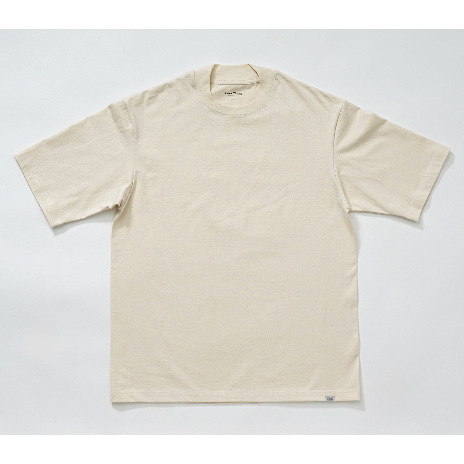 木村メリヤス工場 バックハイネックT オーガニックコットン - トップス  RENOWNINX ONLINE SHOP