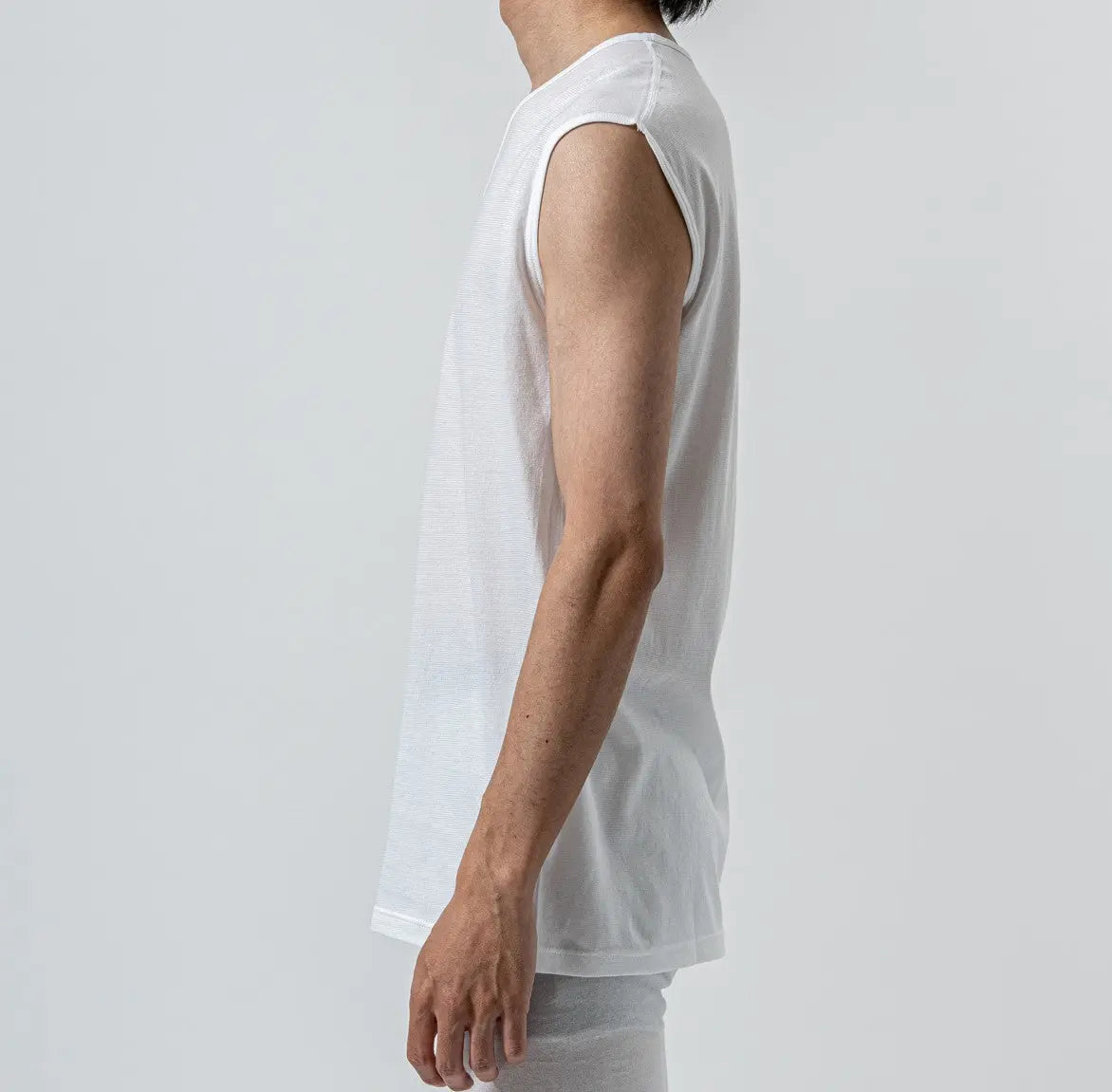 木村メリヤス工場 VネックアンダーTシャツ 和紙天竺 - トップス  RENOWNINX ONLINE SHOP