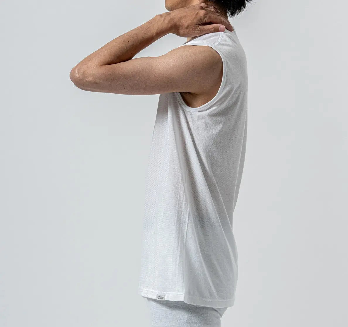 木村メリヤス工場 VネックアンダーTシャツ 和紙天竺 - トップス  RENOWNINX ONLINE SHOP