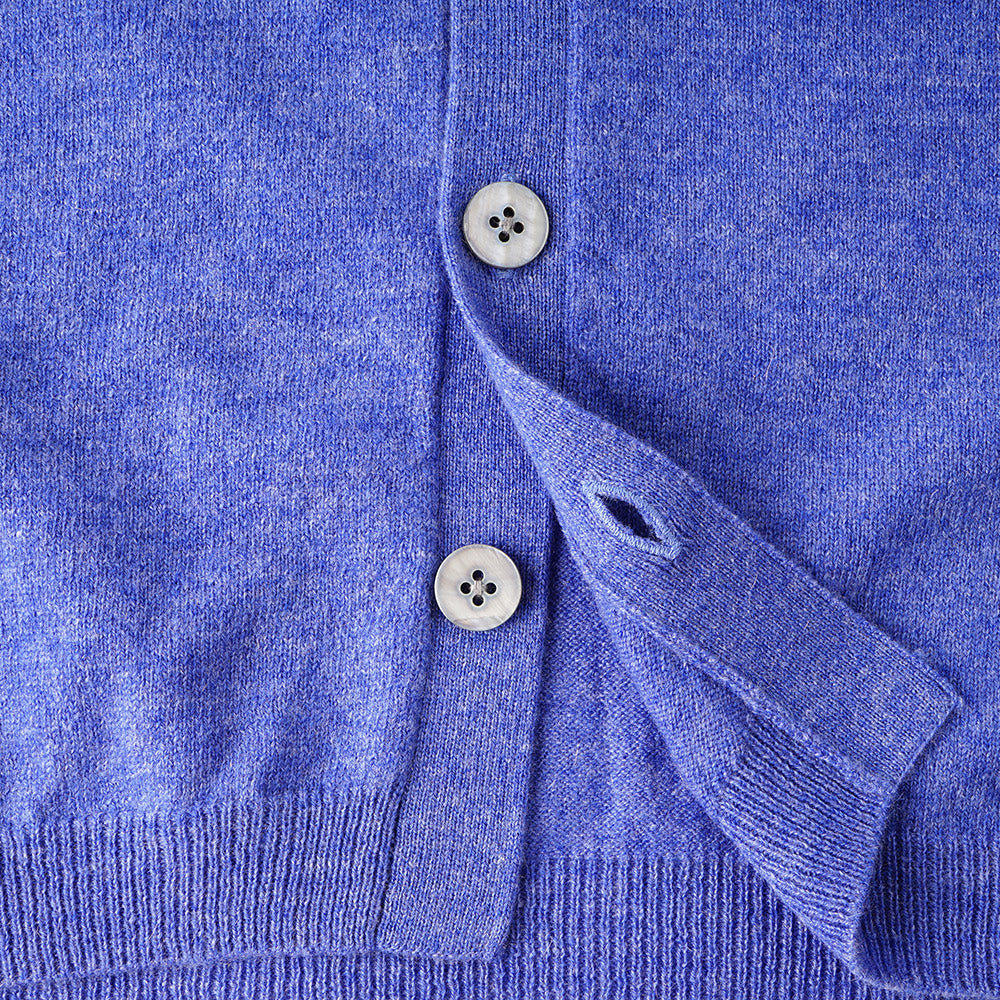 未使用級美品✨　アクアスキュータム　コラボ　カシミヤ100% キャメル Aquascutum アクアスキュータム カシミヤ100% カーディガン