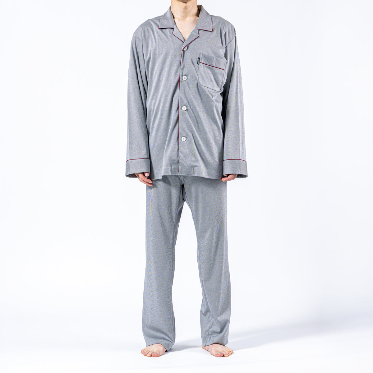 Aquascutum アクアスキュータム パジャマ 超長綿スムースコードレーン - パジャマ  RENOWNINX ONLINE SHOP