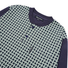 Aquascutum アクアスキュータム パジャマ Wジャガード ピーチヘンリー+ポンチ無地パンツ - パジャマ  RENOWNINX ONLINE SHOP