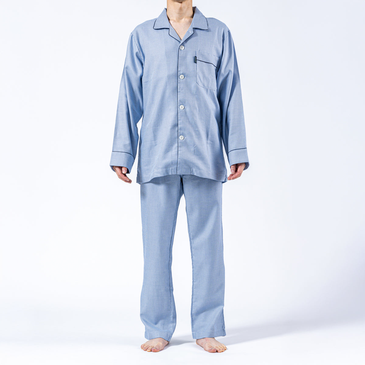Aquascutum アクアスキュータム パジャマ ツイル無地調 - パジャマ  RENOWNINX ONLINE SHOP
