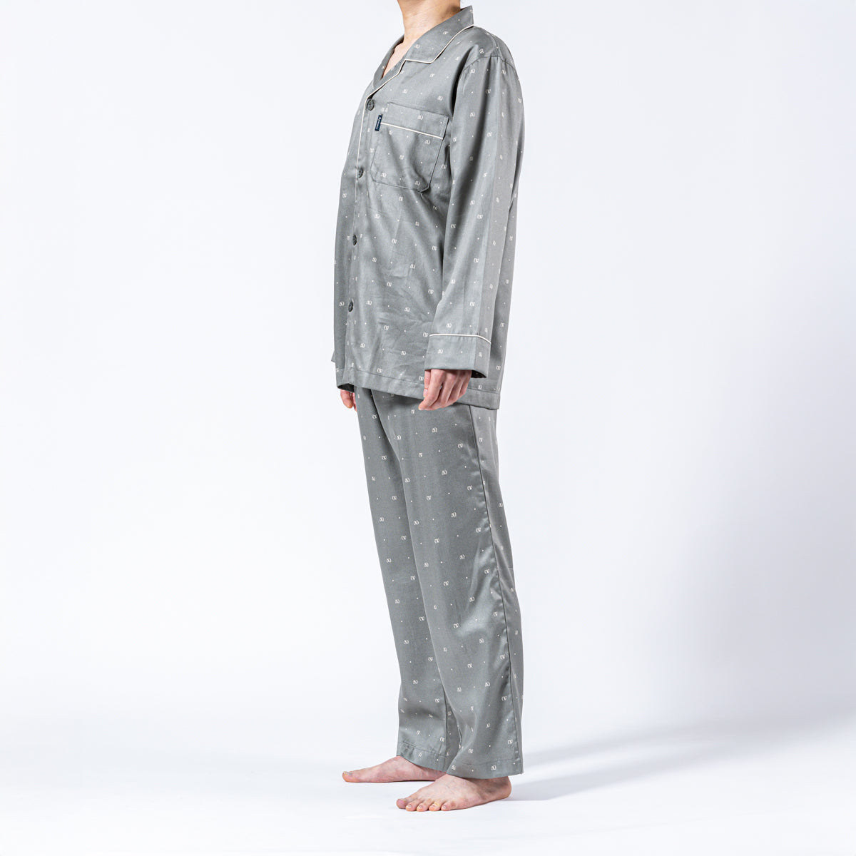 Aquascutum アクアスキュータム パジャマ 超長綿サテンPTドットAQ - パジャマ  RENOWNINX ONLINE SHOP