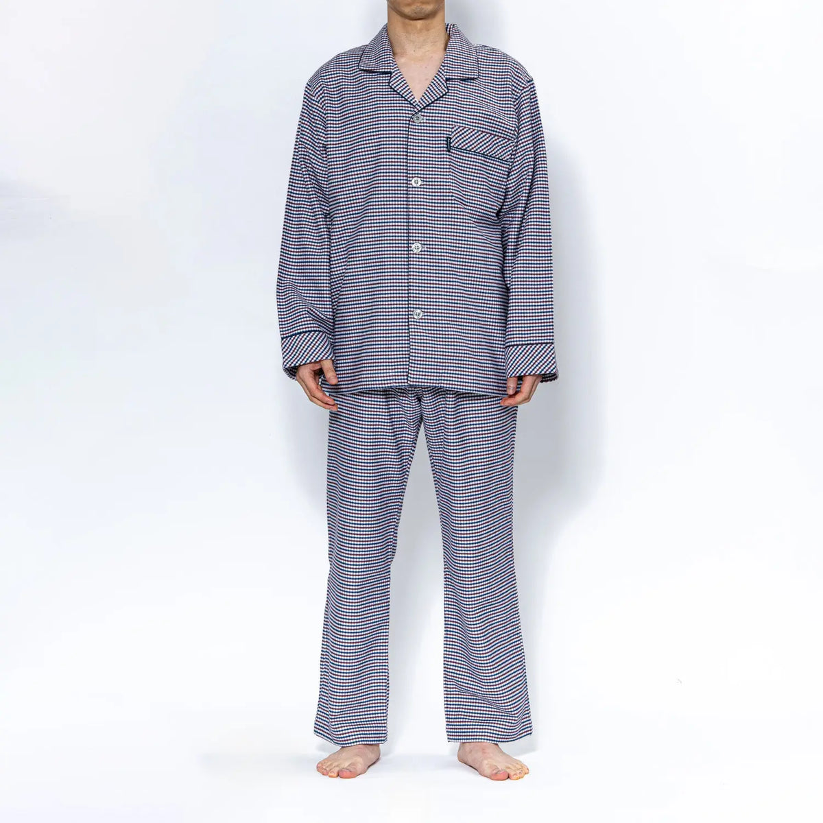 Aquascutum アクアスキュータムクラシックライン パジャマ ネルガンクラブチェック - パジャマ  RENOWNINX ONLINE SHOP