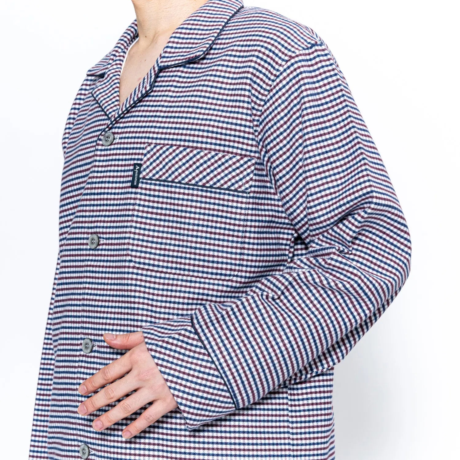 Aquascutum アクアスキュータムクラシックライン パジャマ ネルガンクラブチェック - パジャマ  RENOWNINX ONLINE SHOP