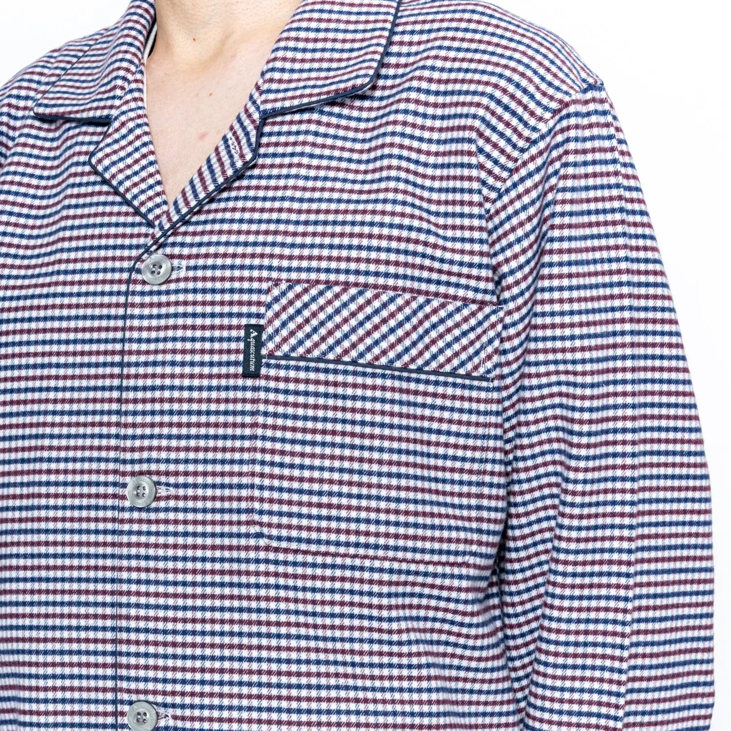 Aquascutum アクアスキュータムクラシックライン パジャマ ネルガンクラブチェック - パジャマ  RENOWNINX ONLINE SHOP