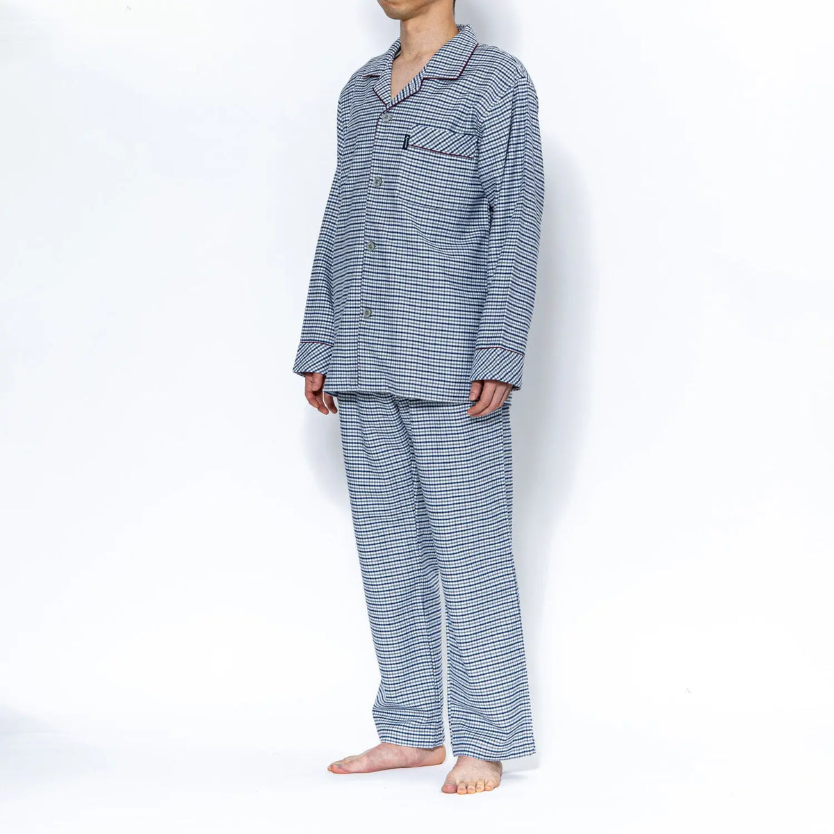 Aquascutum アクアスキュータムクラシックライン パジャマ ネルガンクラブチェック - パジャマ  RENOWNINX ONLINE SHOP