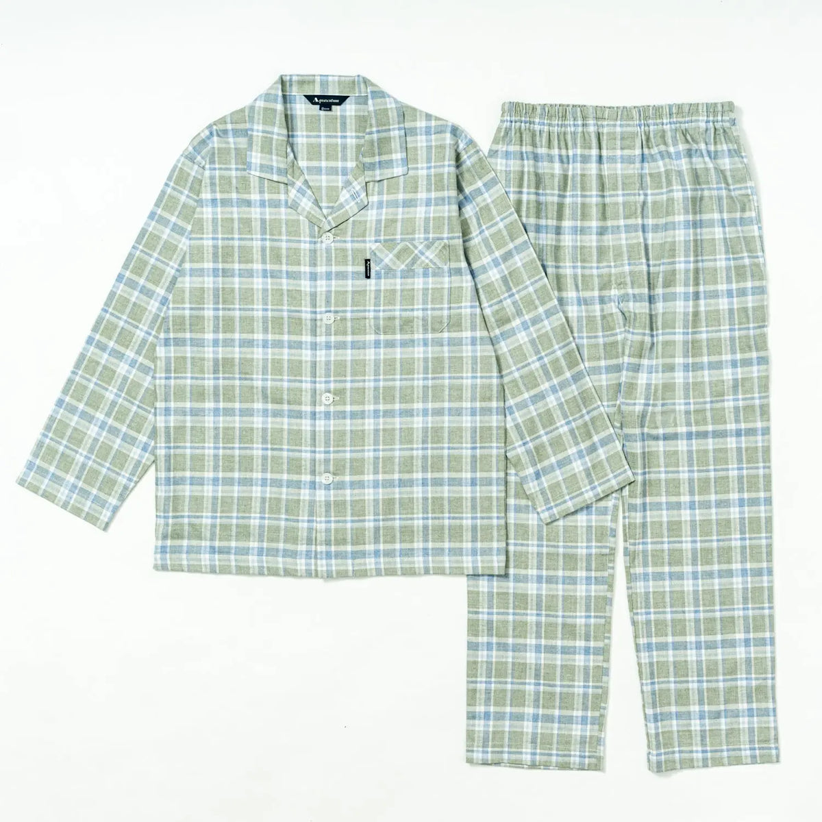 Aquascutum アクアスキュータムクラシックライン パジャマ 太番手 ビエラチェック - パジャマ  RENOWNINX ONLINE SHOP