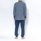アクアスキュータムクラシックライン パジャマ スムース杢細 ボーダーピーチ全開 - パジャマ  RENOWNINX ONLINE SHOP