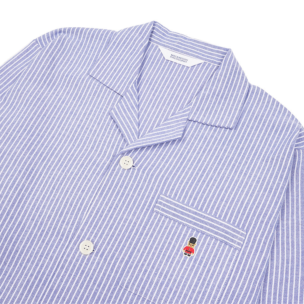 MACKINTOSH PHILOSOPHY マッキントッシュ フィロソフィー パジャマ 太番手ビエラストライプ - パジャマ  RENOWNINX ONLINE SHOP