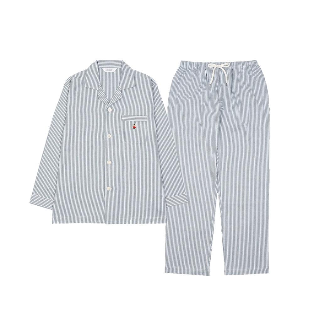 MACKINTOSH PHILOSOPHY マッキントッシュ フィロソフィー パジャマ 太番手ビエラストライプ - パジャマ Green / LL RENOWNINX ONLINE SHOP