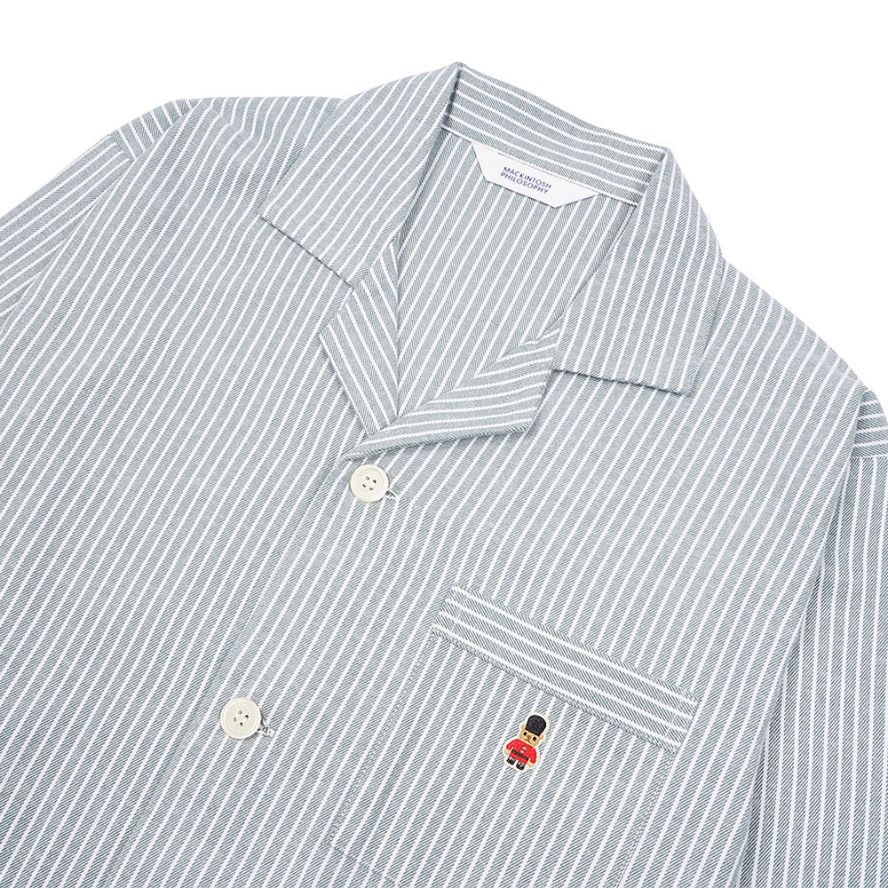 MACKINTOSH PHILOSOPHY マッキントッシュ フィロソフィー パジャマ 太番手ビエラストライプ - パジャマ  RENOWNINX ONLINE SHOP