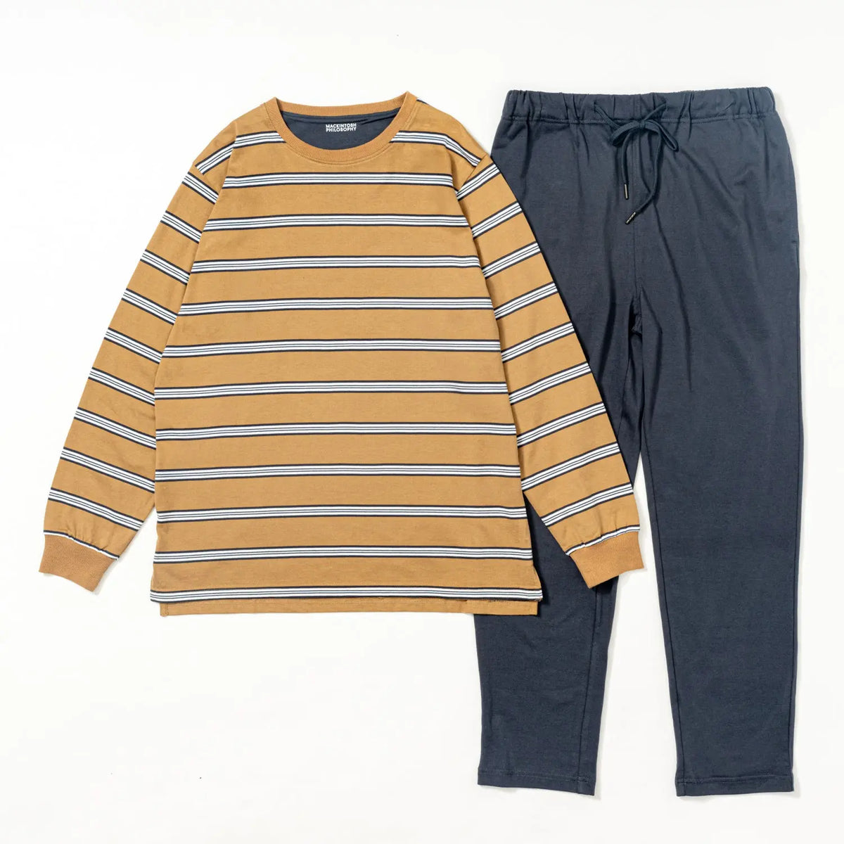 MACKINTOSH PHILOSOPHY マッキントッシュ フィロソフィー パジャマ 40/2天竺ボーダー＋無地 - パジャマ  RENOWNINX ONLINE SHOP