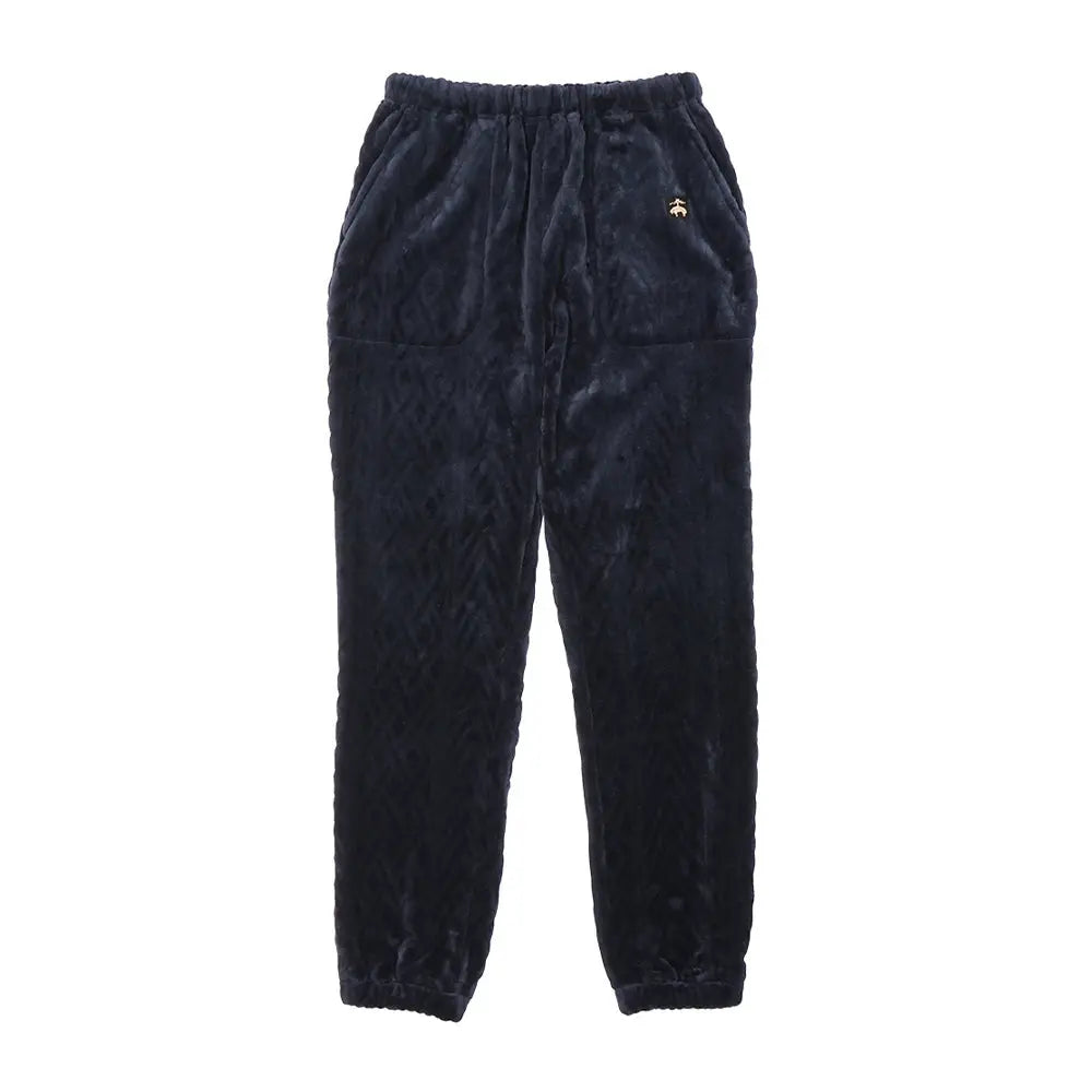 Brooks Brothers ブルックス ブラザーズ フワモコフリースイージーパンツ リブ付き - ルームウェア Navy / LL RENOWNINX ONLINE SHOP
