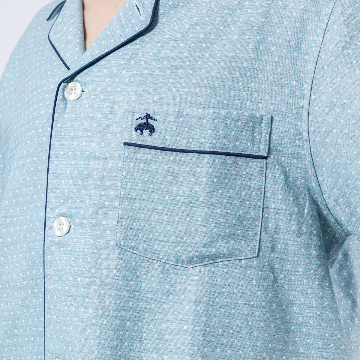 Brooks Brothers ブルックス ブラザーズ パジャマ ダブルガーゼドットジャカード - パジャマ  RENOWNINX ONLINE SHOP