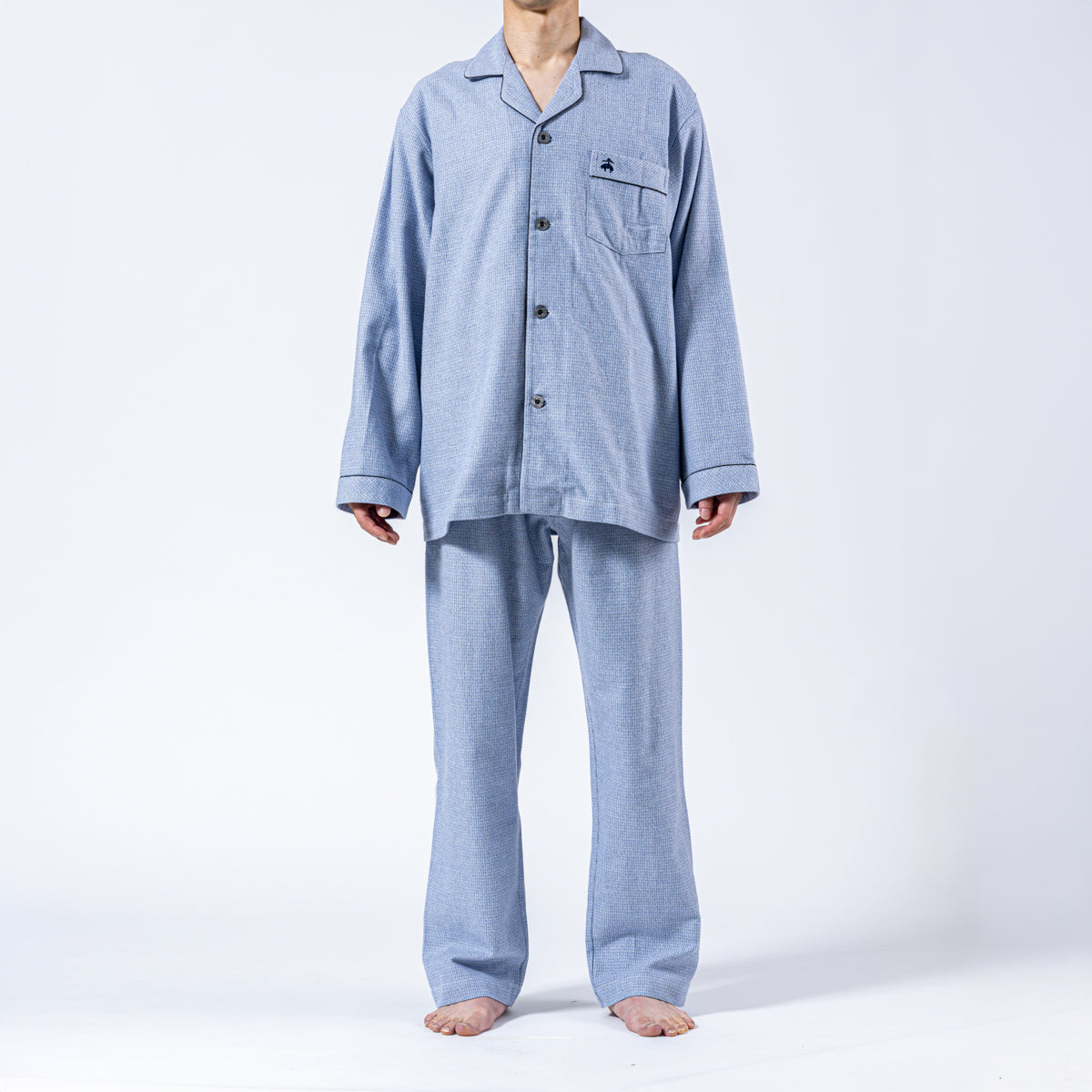 Brooks Brothers ブルックス ブラザーズ パジャマ ハイヒートネル横糸より杢チェック - パジャマ  RENOWNINX ONLINE SHOP