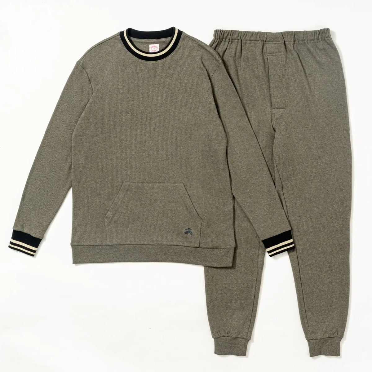 Brooks Brothers ブルックス ブラザーズ パジャマ 針抜きニット杢無地 - パジャマ  RENOWNINX ONLINE SHOP