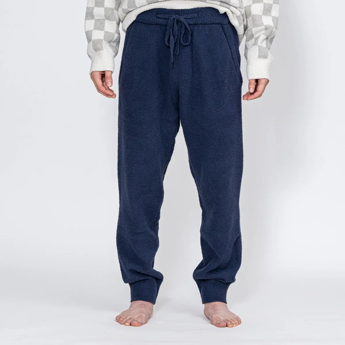 Brooks Brothers ブルックス ブラザーズ  モールヤーン無地イージーパンツ - ルームウェア Navy / L RENOWNINX ONLINE SHOP