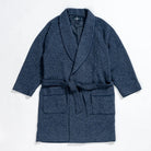 Aquascutum アクアスキュータム ウールダブルニット杢無地ミドルガウン - ガウンはおりもの  RENOWNINX ONLINE SHOP