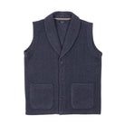 Aquascutum アクアスキュータム TRフリース無地ベスト - ガウンはおりもの Navy / L RENOWNINX ONLINE SHOP