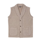Aquascutum アクアスキュータム TRフリース無地ベスト - ガウンはおりもの Brown / L RENOWNINX ONLINE SHOP