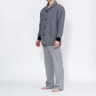 Aquascutum アクアスキュータム  キルト杢バーズアイジャケット - ガウンはおりもの  RENOWNINX ONLINE SHOP