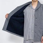 Aquascutum アクアスキュータム  キルト杢バーズアイジャケット - ガウンはおりもの  RENOWNINX ONLINE SHOP