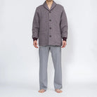 Aquascutum アクアスキュータム  キルト杢バーズアイジャケット - ガウンはおりもの  RENOWNINX ONLINE SHOP