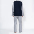 Aquascutum アクアスキュータム  綿100％裏毛+マイクリフリースベスト - ガウンはおりもの  RENOWNINX ONLINE SHOP